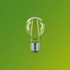 Philips LED-žarnica E27 A60 2,3 W 485 lm 2700 K z žarilno nitko, paket po 6 - Steklo