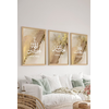 WALLXPERT Set 3 dekorativne slike Artsycllct1