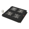 Digitus DN-19 FAN-2-B-N rack accessory Fan panel