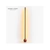 HOME LIGHT Solea 167 LED podna lampa cappuccino/crvena