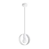 Sollux SL.1137 - Luster na sajli TITRAN 1xE27/60W/230V, beo