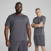 PUMA TAD ESSENTIALS Solid Cat Tee Men, Clothing, Galactic Gray, 4XL