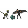 Mattel Jurassic World AIan malcolm z dinozavri in dodatki