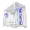 Lc power gaming 8001w-on pro-storm light 4x120mm argb fan 1xusb3.0 2xusb2.0 1xusb3.0 type-c white Tower ( 24611 )