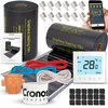 Cronos GRAPHENE 220W/m2 IR grelna folija komplet 50cm - 10m2 + termostat AC605H-WiFi bela