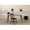 Venture Design Jedilna miza Jimmy 76x150x90 cm bela