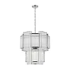 Zuma Line P0528-08A-F4AC - Luster na lancu SERGIO 8xE14/60W/230V hrom