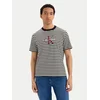 Calvin Klein Jeans Majica SS 20S LV04RD204G Črna Regular Fit