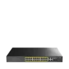 Cudy Switch 10/100/1000 24-port GS1028EPS2 Light Managed PoE+ sa 2x SFP 200W