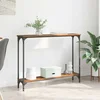 Konzolna stolica s policom Staro drvo 100 x 22,5 x 75 cm