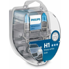 Sijalica H1+W5W +60% PHILIPS White Vision Ultra Set 2 + 2 kom,