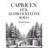 QUANTZ:CAPRICEN FUR ALTLBLOCKFLOTE SOLO