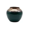 Homestar Vaza TITAN STONE D20xV18 cm, temno zelena