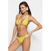 Trendyol Oil Green Accessorized Regular Leg Bikini Bottoms