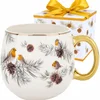Porcelanasta skodelica v darilni škatli, 530 ml, velika skodelica