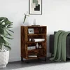 Visoka komoda boja hrasta 57 x 35 x 90 cm od konstruiranog drva