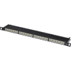 Digitus Omrežni Patch panel CAT 6 24 LAN Ports 0.5 HE Digitus DN-91624S-SL-SH