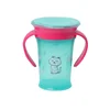 Baby Chef no-spill čaša 360° 210ml, 9m+, roze