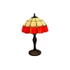 Brilagi - Tiffany vitražna stona lampa SIENNA 1xE27/60W/230V