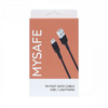 MySafe kabel - 1m - Lightning - Crna KP25591