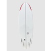 Light Hybrid Red - Epoxy - Future 510 Surfboard uni