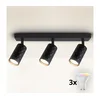 Brilagi - LED RGBW prigušiva spot svetlo SELE DIAMANT 3xGU10/6W/230V crna
