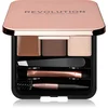 Makeup Revolution Brow Sculpt Kit set za popolne obrvi odtenek Medium 2,2 g