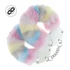Shots Toys Secure Fluffy Handcuffs Multicolor - Adjustable Restraint System OU1046MUL2
