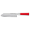 Dick Nož Santoku sa alveolama Red Spirit 18cm, Crveni