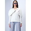 Trend Alacati Stili Ženska bluza Alc-X15053, Krem