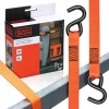 Black+Decker povezovalni trak za pripenjanje, 5m, do 350KG, najlon, oranžna, črna