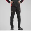 PUMA AC Milan Training Pants Youth, Black/For All Time Red