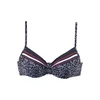 LASCANA Bikini zgornji del Minimal, modra