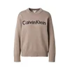 Calvin Klein Jeans Pulover  svetlo rjava / črna