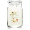 Yankee Candle Signature Sweet Vanilla Horchata 567 g dišeča svečka