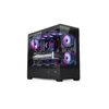 STARS SOLUTIONS Gaming Kuciste Stars Solution S04 Crno/ Tempered Glass 3x12cm Argb