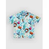 The Dudes Squiggle Pattern Light Hawaiian Shirt multicolor