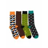 The Arctic Bay Nogavice GAEA EDITION Gift box 4 Pack Unisex mešane barve