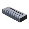 Orico BT2U3 Switch HUB adapter 7x USB 3.0, siva