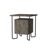 HANAH HOME Acres Nightstand Dark Coffee
