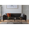 Atelier del Sofa Trosed na razvlačenje Kapri 84x77x220cm Antracit