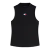 Tommy Jeans Top  črna