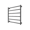 Kupatilski merdevinski radijator INOX FLAT 122W/230V 57x43 cm nerđajući čelik/antracit