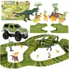 slomart Dirkališče dinozavri avtomobili 240 elementov