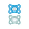 MAM Comfort Silicone Pacifiers 2-6 months Blue x2