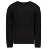OMBRE Moški pulover FRANK black MDN23791 S