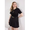 Trendyol Curve Black Camisole Knitted Plus Size Blouse