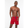 Trendyol Red Basic Standard Size Swim Shorts