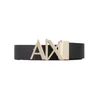Armani Exchange za moške. 951017CC50571820 Usnjeni pas črna, mornarska (30), Črna, Priložnostno, Classic, Mornarica
