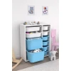 HANAH HOME Višenamenska polica Zen 2D2K6U White Blue